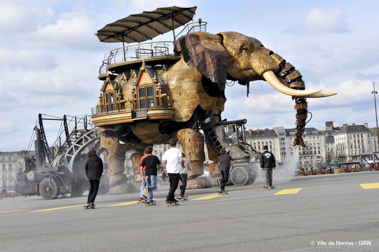 Pour Une Escapade A Nantes, Face Au Musee D'Arts Apartment Luaran gambar